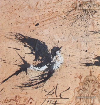 Avaler Salvador Dali Peinture à l'huile